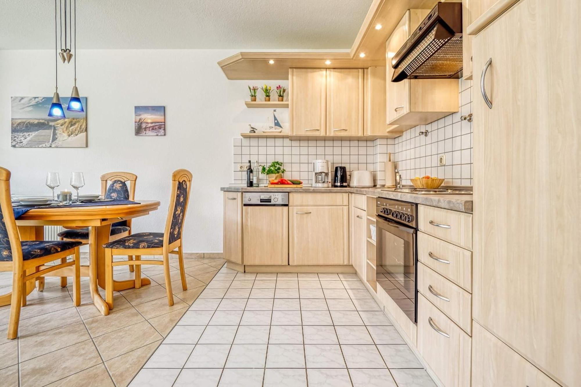 Haus Kranich 4 - Wohnung 17 青斯特 外观 照片